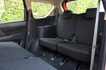Third row seat of SUV