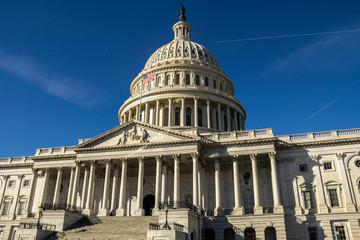 Fototapeta na wymiar Washington DC, US Capitol Building 