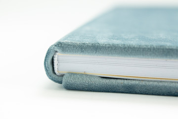 photo book wedding day in a velor cover