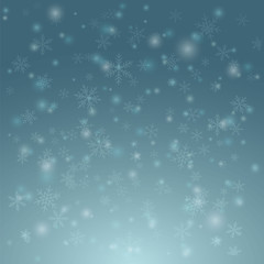 snowflakes background vector illuatration