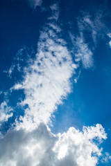 Blue Sky with clouds