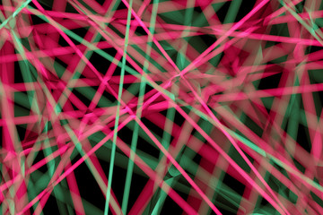 The abstract background or texture of tubes, wires or threads. Handmade illustration or picture in...