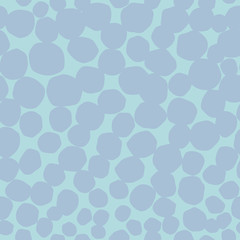 Fototapeta na wymiar Spotty circular dot vector repeat pattern. Circle spotty seamless pattern. Perfect for kids, fashion, home, stationary, kids, apparel. 