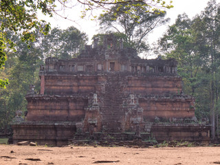 Naklejka premium カンボジアの遺跡