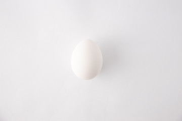 .eggs on a white background food easter