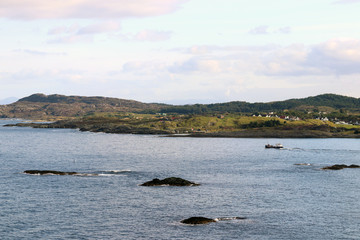 Haugesund, ville portuaire en Norvège