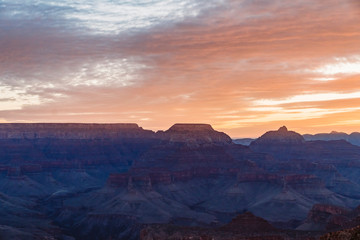 Grand Canyon, Sonnenaufgang, Sonnenuntergang