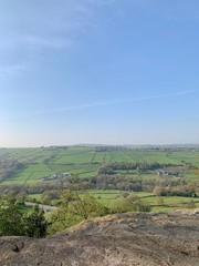 Naklejka premium English countryside, Sheffield 