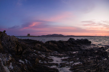 Sunrise in La Pelosa - Sardegna