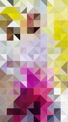 Abstract Colorful Geometrical Artwork,Abstract Graphical Art Background Texture,Modern Conceptual Art,Synthwave Aesthetic Poster Print,3D Rendering