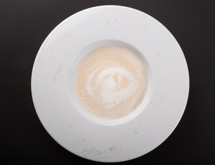 Light cream mushroom soup