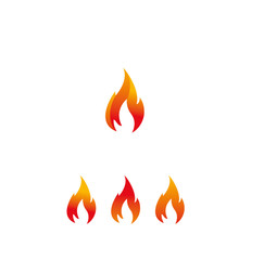Fire flame Icon vector illustration