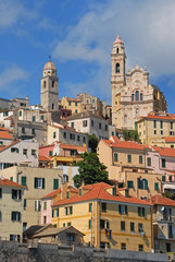 Cervo, sch&ouml;nes, malerisches Bergdorf in Ligurien, Italien