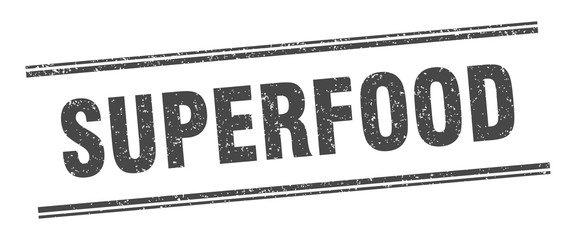 superfood stamp. superfood label. square grunge sign