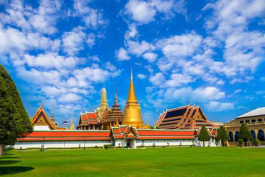 Grand Palace in Bangkok and Wat Phra Kaew Temple 