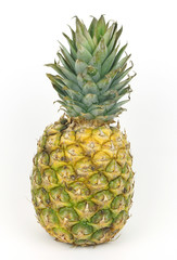 Pineapple isolated in white background