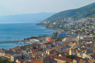 Naklejka na ściany i meble Beautiful sea landscape in Croatia