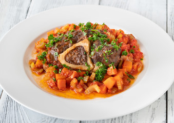 Ossobuco - cooked veal shanks