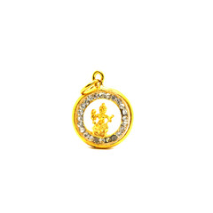 small buddha image used as amulets pendant,thai amulet on white image background
