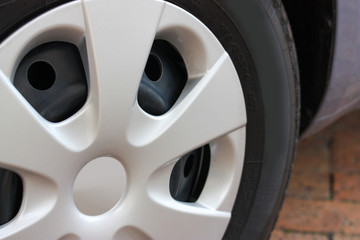 Budget car plastic wheel hub cap 