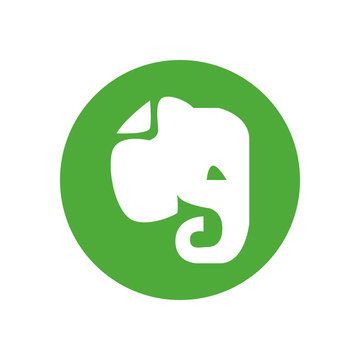 evernote flat style icon vector design