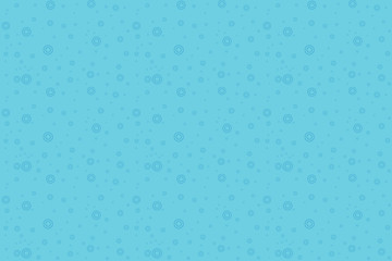 modern bright pop art, texture, circles seamless pattern on blue background