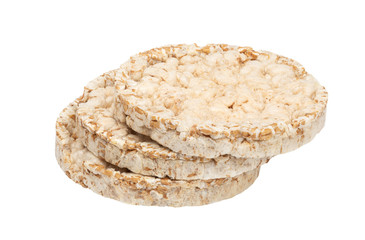 cereal bread rolls isolated on white