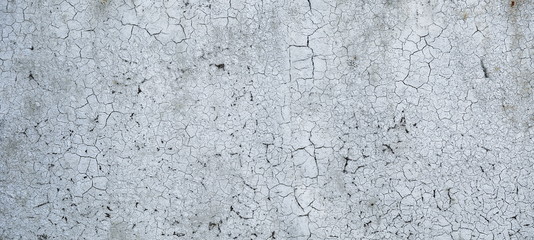 cracked paint on an iron sheet