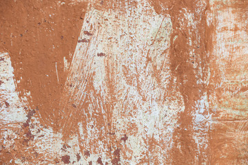 texture of gray paint on rusty metal