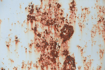 backdrop with rust on metal