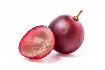 grape fruit isolated include clipping path on white background