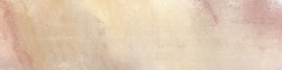 wide art grunge vintage abstract painted background with pastel gray and rosy brown colors and space for text or image. can be used as header or banner