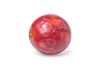 passion fruit isolated include clipping path on white background