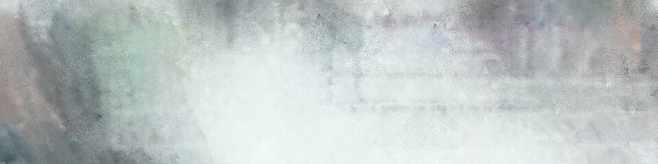 Obraz premium wide art grunge vintage texture, distressed old textured painted design with light gray and dim gray colors. background with space for text or image. can be used as horizontal background texture