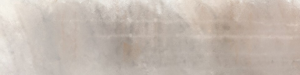 wide art grunge abstract painting background texture with ash gray and linen colors and space for text or image. can be used as header or banner