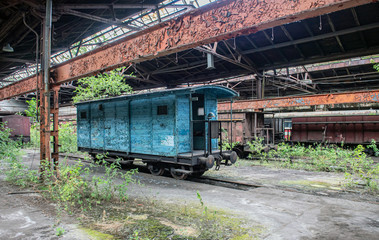 Warsztaty Naprawzce Wąskotorówki © Hubert