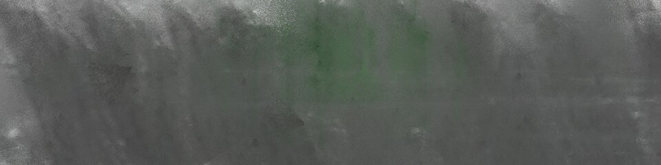 wide art grunge old color brushed vintage texture with dim gray and ash gray colors. distressed old textured background with space for text or image. can be used as header or banner