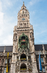 New Town Hall (Neues Rathaus). Munich. Germany