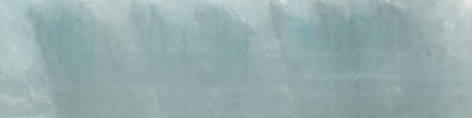 wide art grunge old color brushed vintage texture with dark gray and pastel blue colors. distressed old textured background with space for text or image. can be used as header or banner