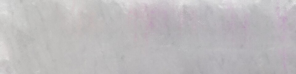 wide art grunge silver, lavender and light gray colored vintage abstract painted background with space for text or image. can be used as horizontal background texture