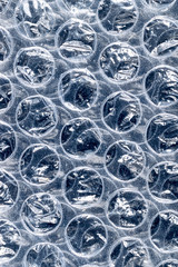 Multiple layers of bubble wrap