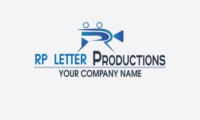 business logo design rp letter 