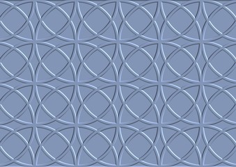 3d silver blue metal grid pattern background