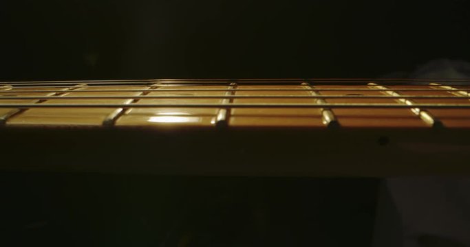 Neck of an electric guitar