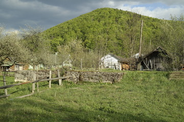 village in the mountains