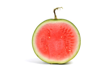 half of a watermelon