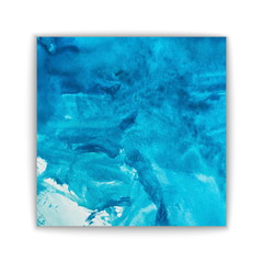 blue watercolor grunge background