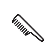 comb icon vector trendy design template