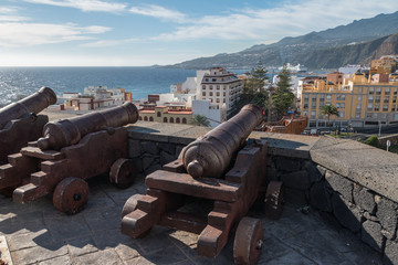 Santa Cruz de La Palma - Castillo de La Virgen - view over the city