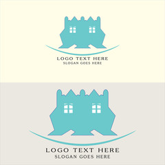 Real Estate Logo Design. House Logo Design. Creative Real Estate Vector Icons 